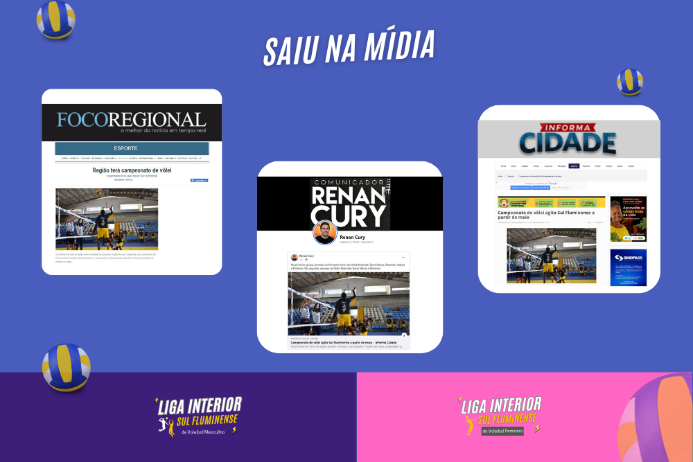 Saiu na mídia – Liga ISFV