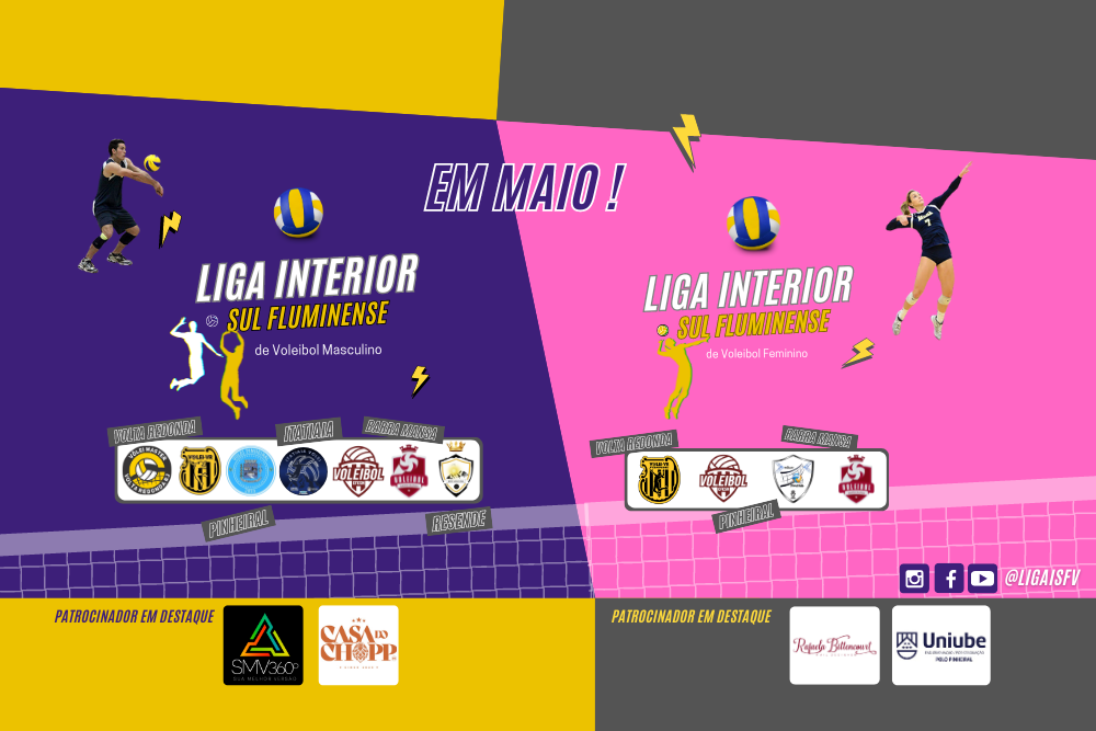 LISFV começa em maio.